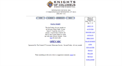 Desktop Screenshot of kofcnewington.com